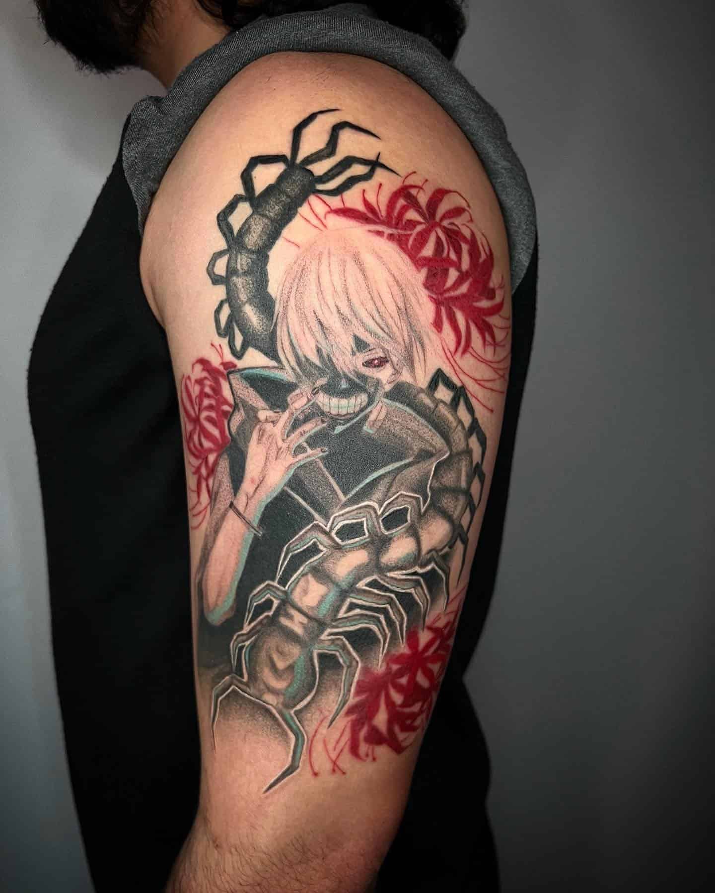 5] Ken Kaneki’s Masterpiece: Arm Tattoo