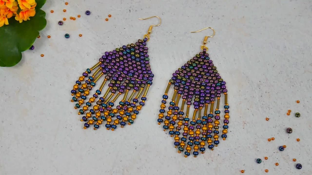 How to Make Beaded Earrings