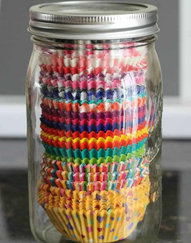 Store Your Cupcake Liners