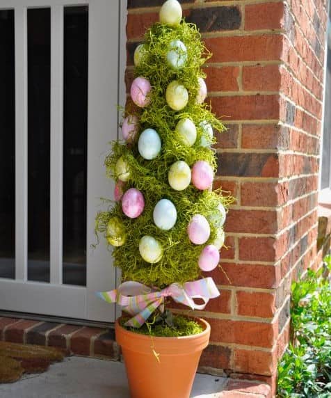 Easter Egg Topiary Tree