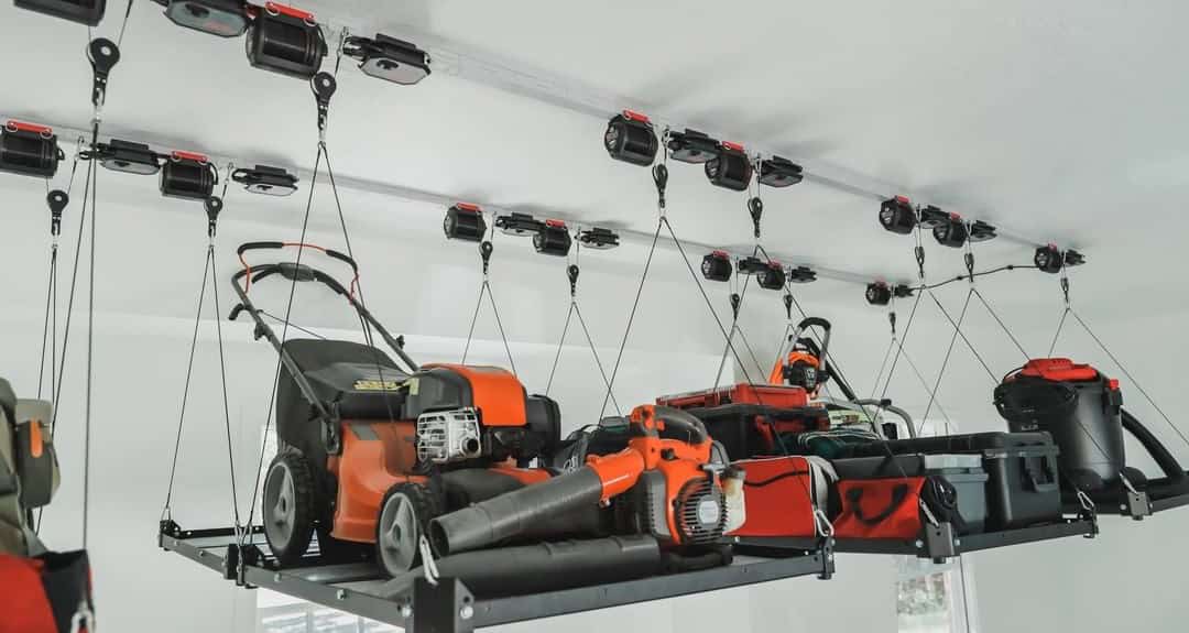 Suspended Power Tool Racks