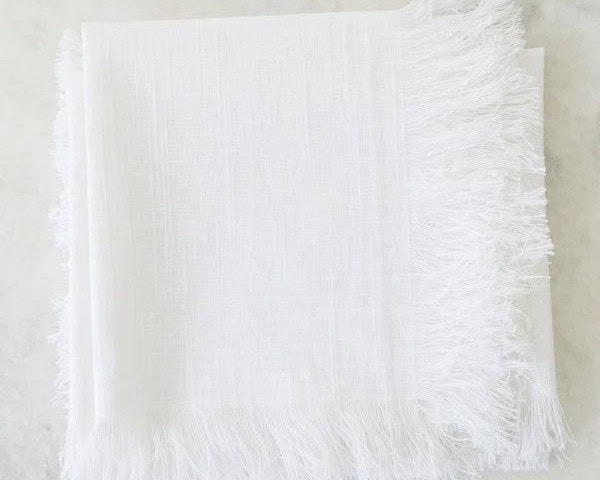 Fringe Linen Napkins