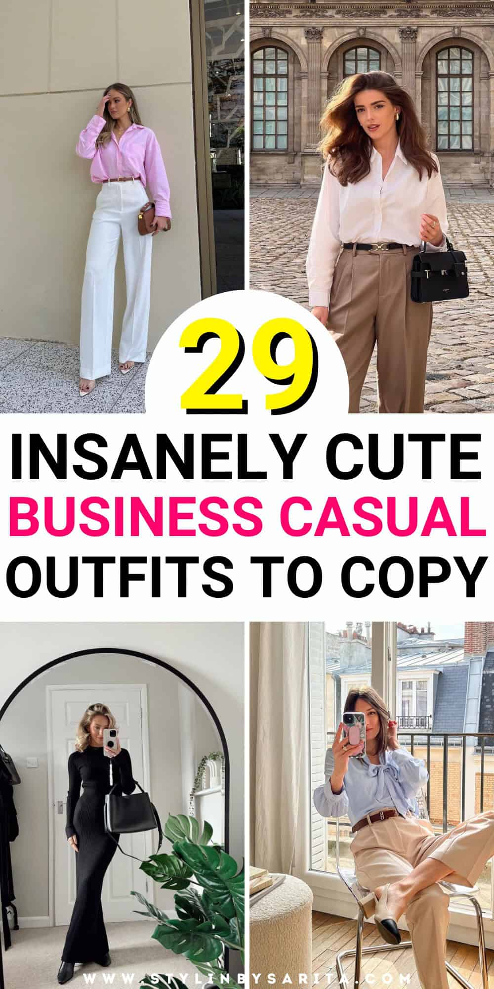 29 BUSINESS CASUAL OUTFITS TO WEAR TO THE OFFICE