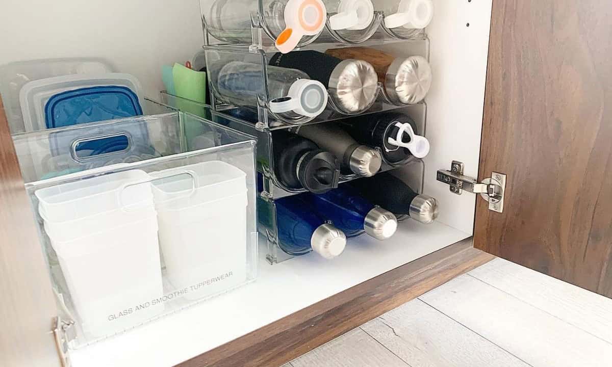 Water Bottle Storage