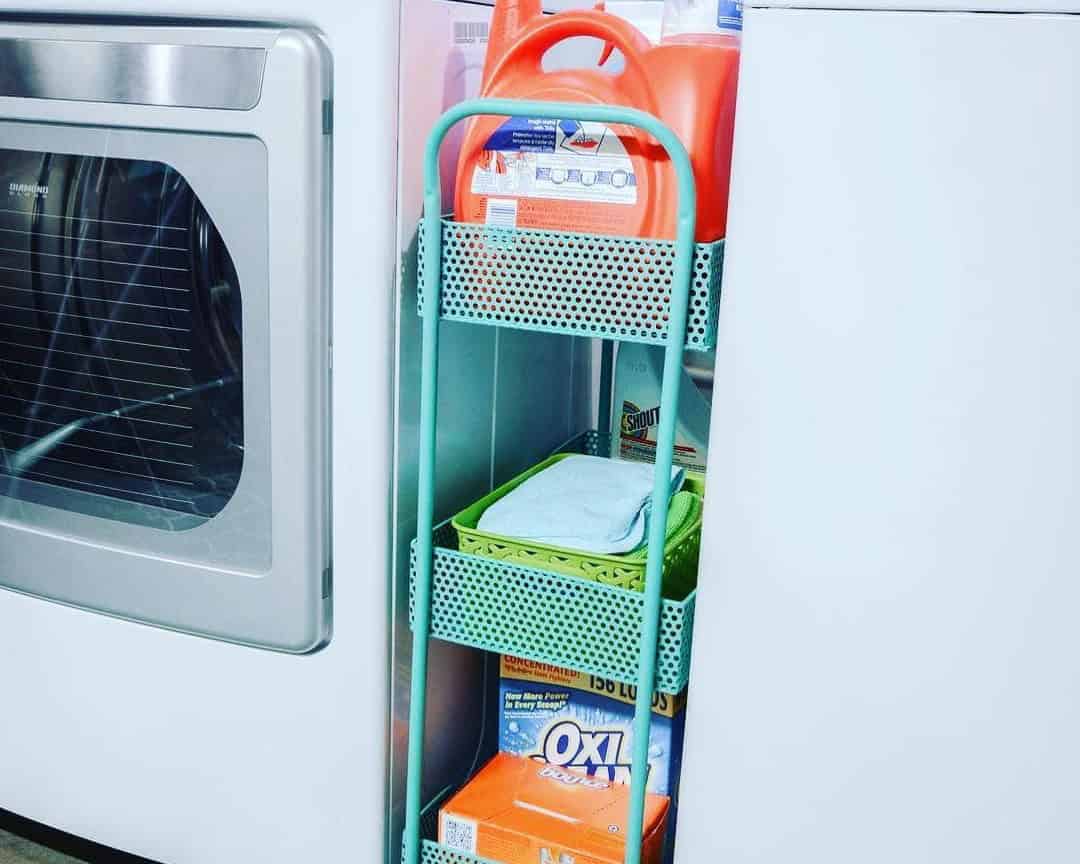 Put a Cart in Between Washer and Dryer