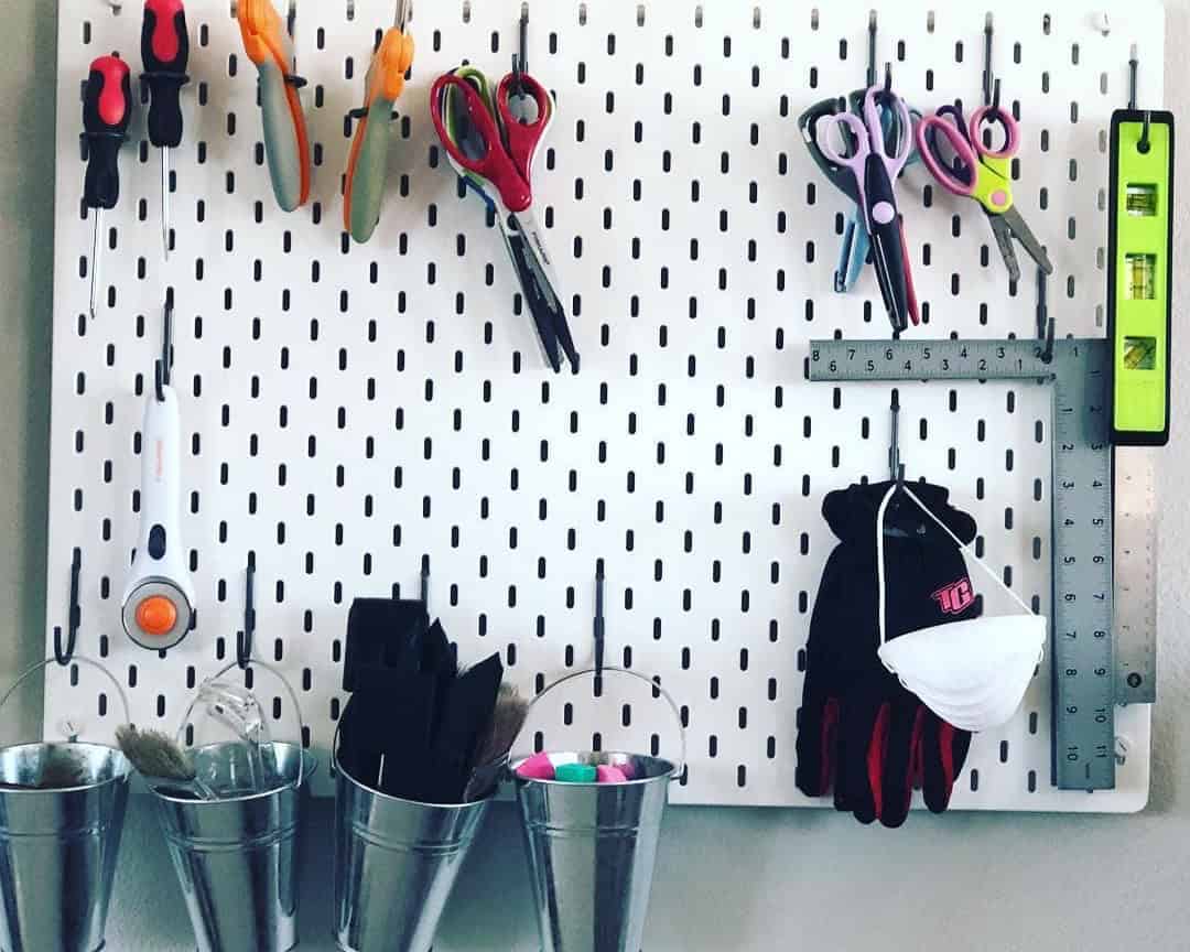 Practical Pegboard Organizer