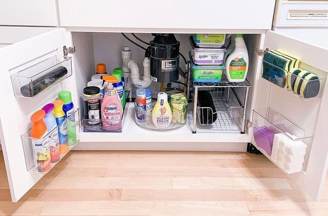 Under the Sink Caddy Organization