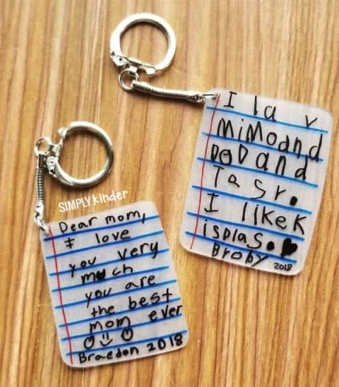 SHRINK FILM KEYCHAIN KEEPSAKE