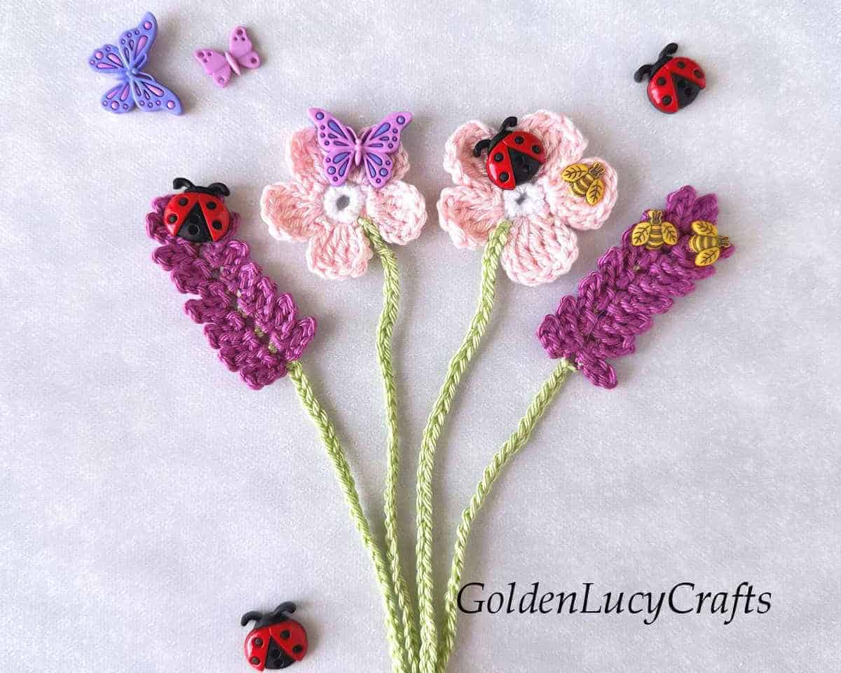 Flower Bookmark