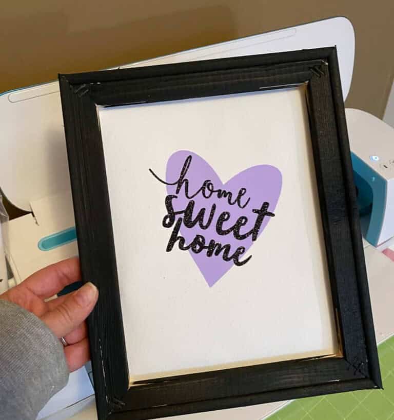 DIY Cricut Reverse Canvas