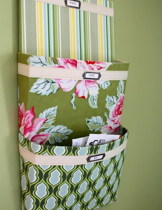 Fabric Mail Organizer