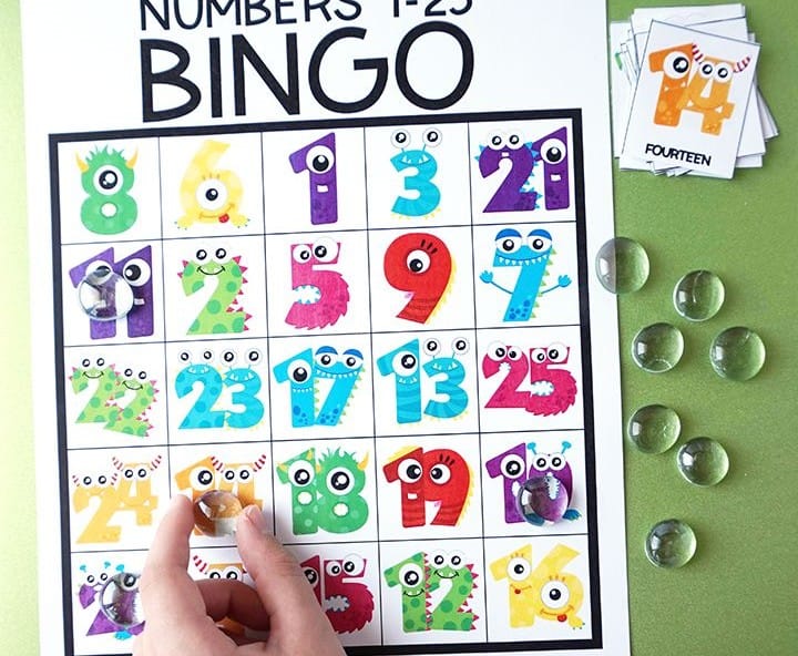 Numbers Bingo