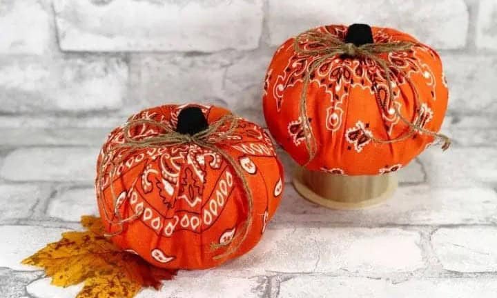 Cloth Pumpkins