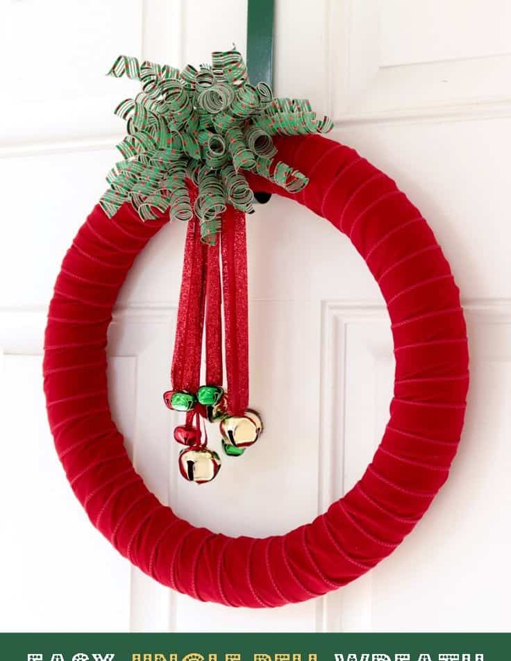 DIY Wreath with Mini Jingle Bells