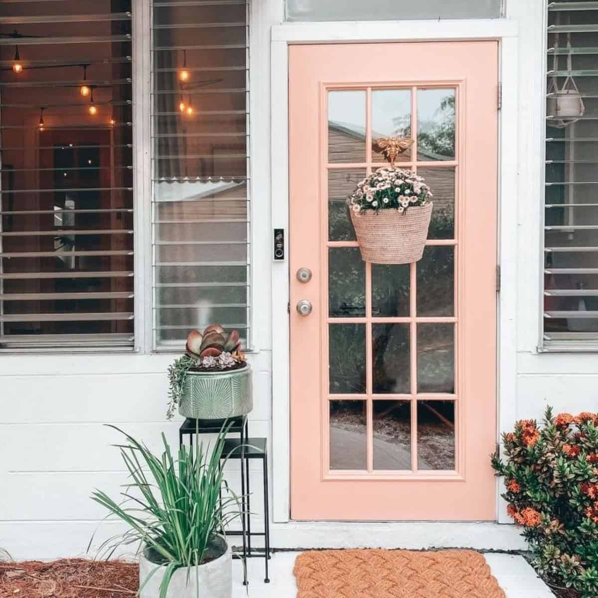 A Rustic Flower Basket