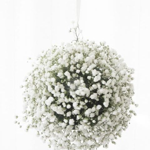 DIY Hanging Floral Globes