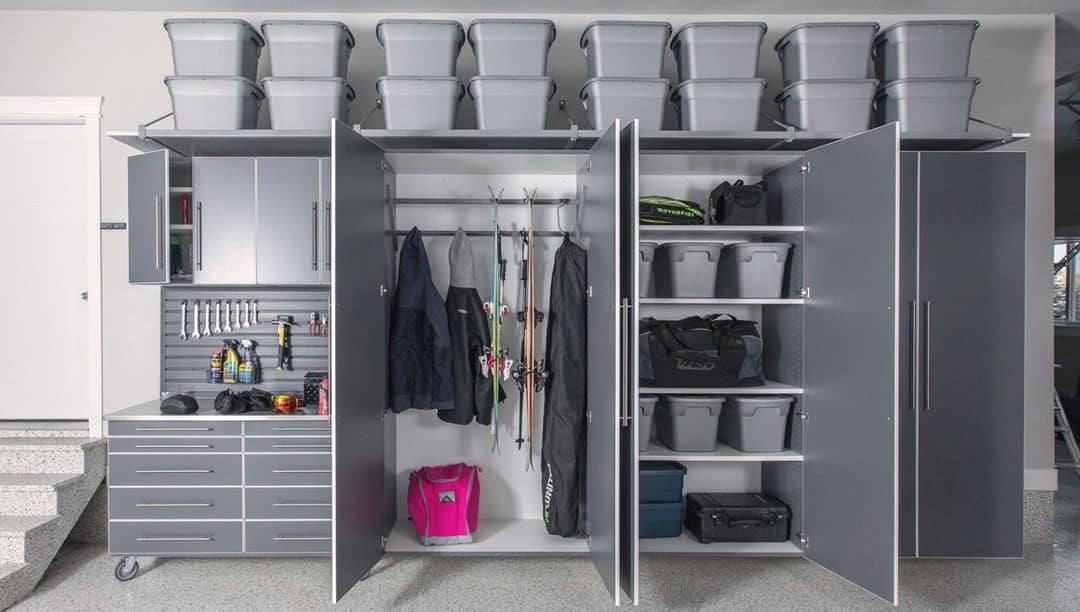 Pantry-Style Garage Storage