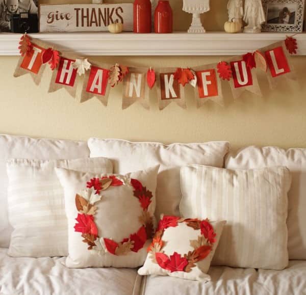 DIY Thanksgiving Banner