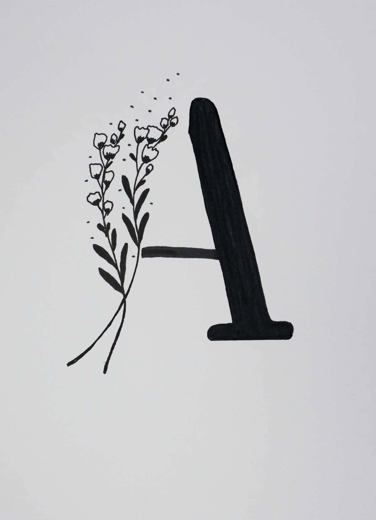 Letter A