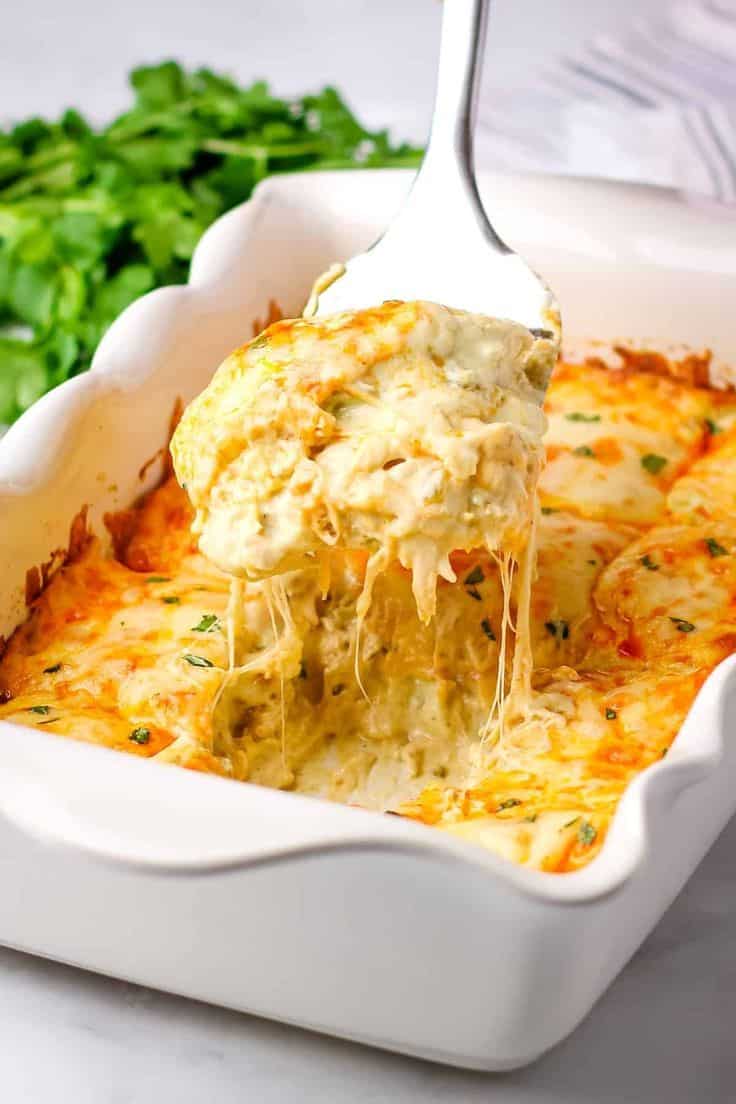 CHICKEN ENCHILADA CASSEROLE