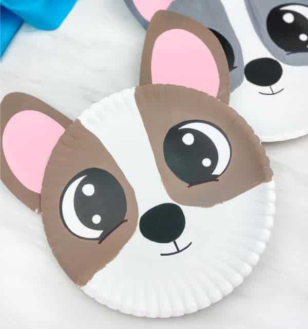 Cute Dog Paper Plates