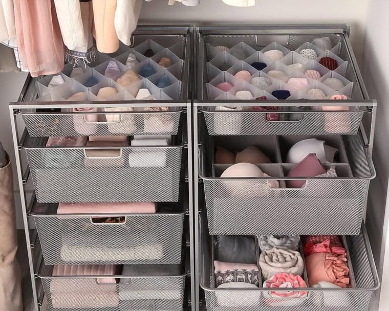 Closet Drawers for Organizing Clothes