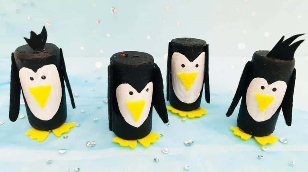 Miniature Cork Penguins