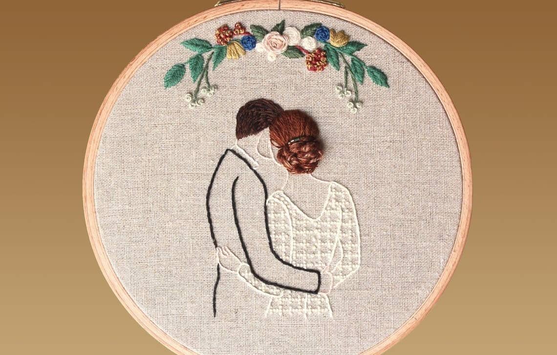 Wedding Embroidery Hoops