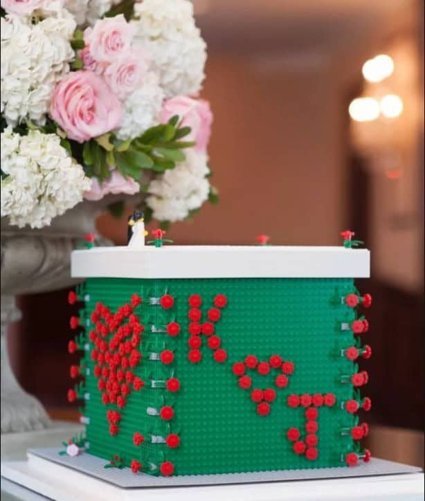 LEGO Wedding Card Box