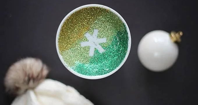 Snowflake Trinket dish