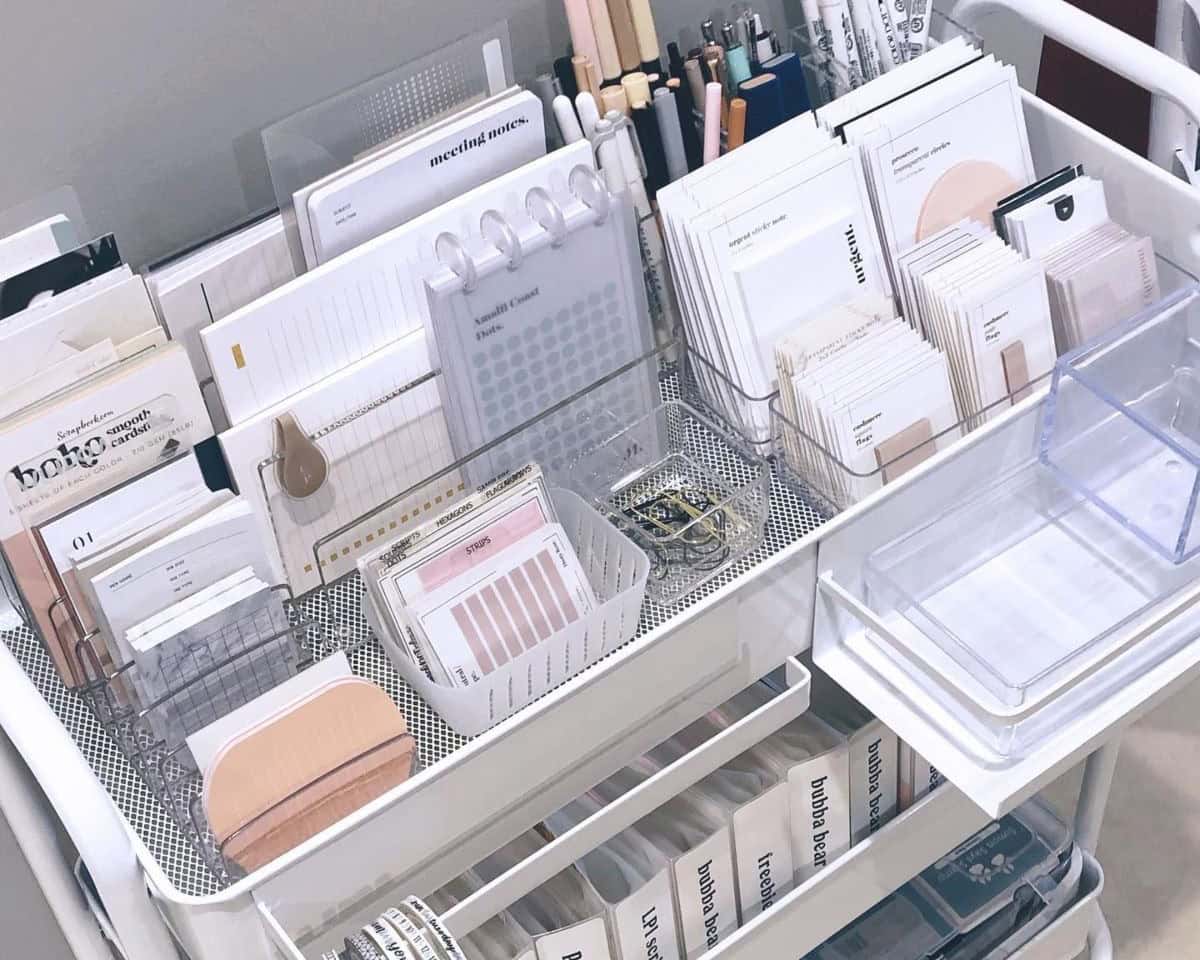 Planner Organization Cart