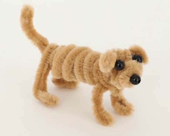 Adorable Pipe Cleaner Puppies