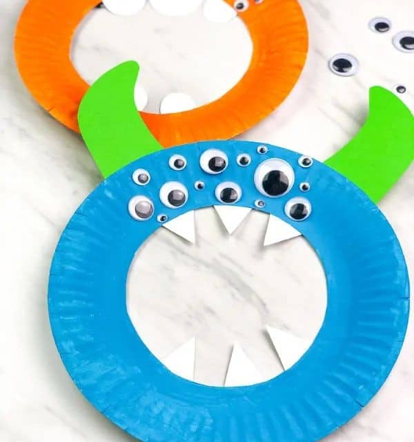 Paper Plate Monster Craft