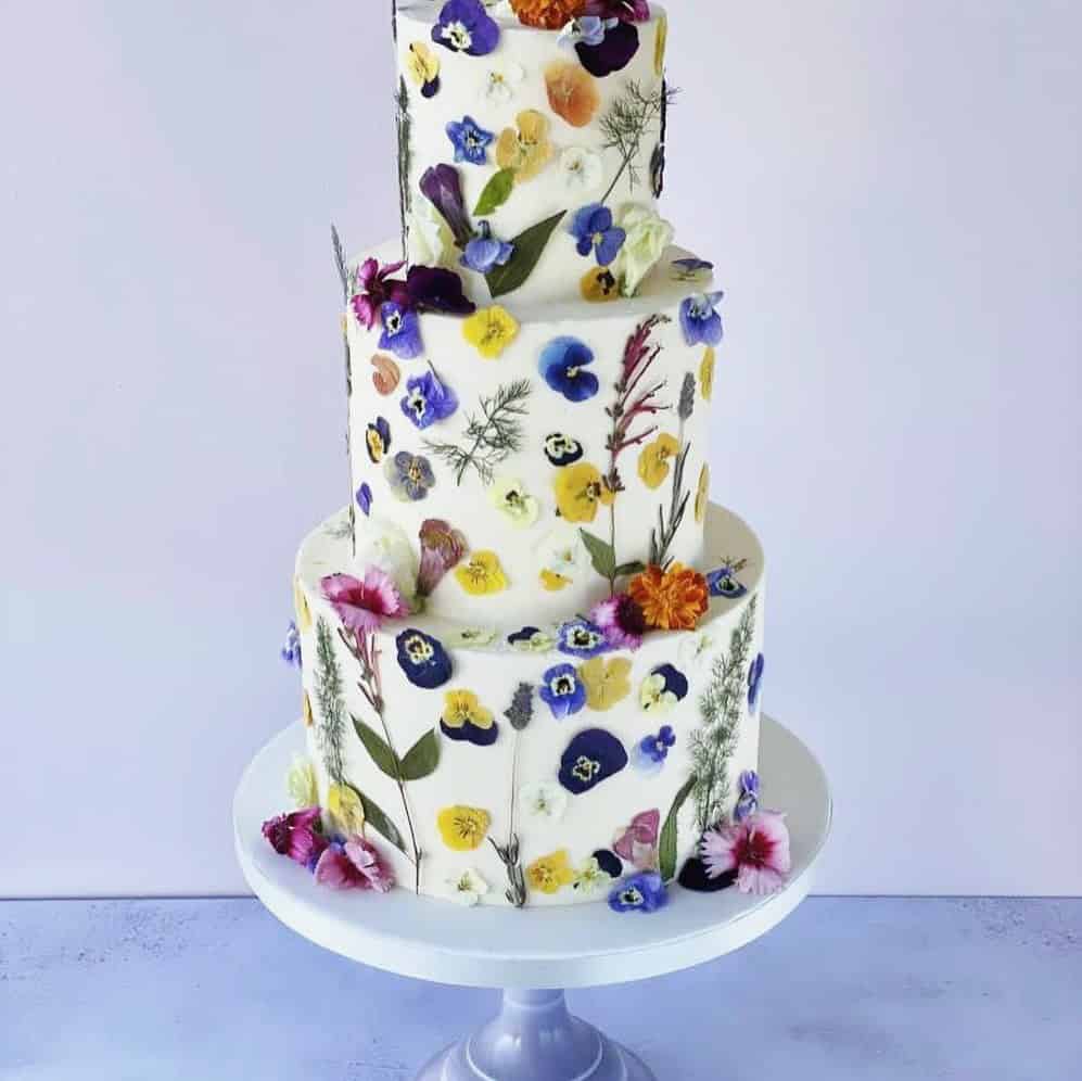 Quirky Floral Cake