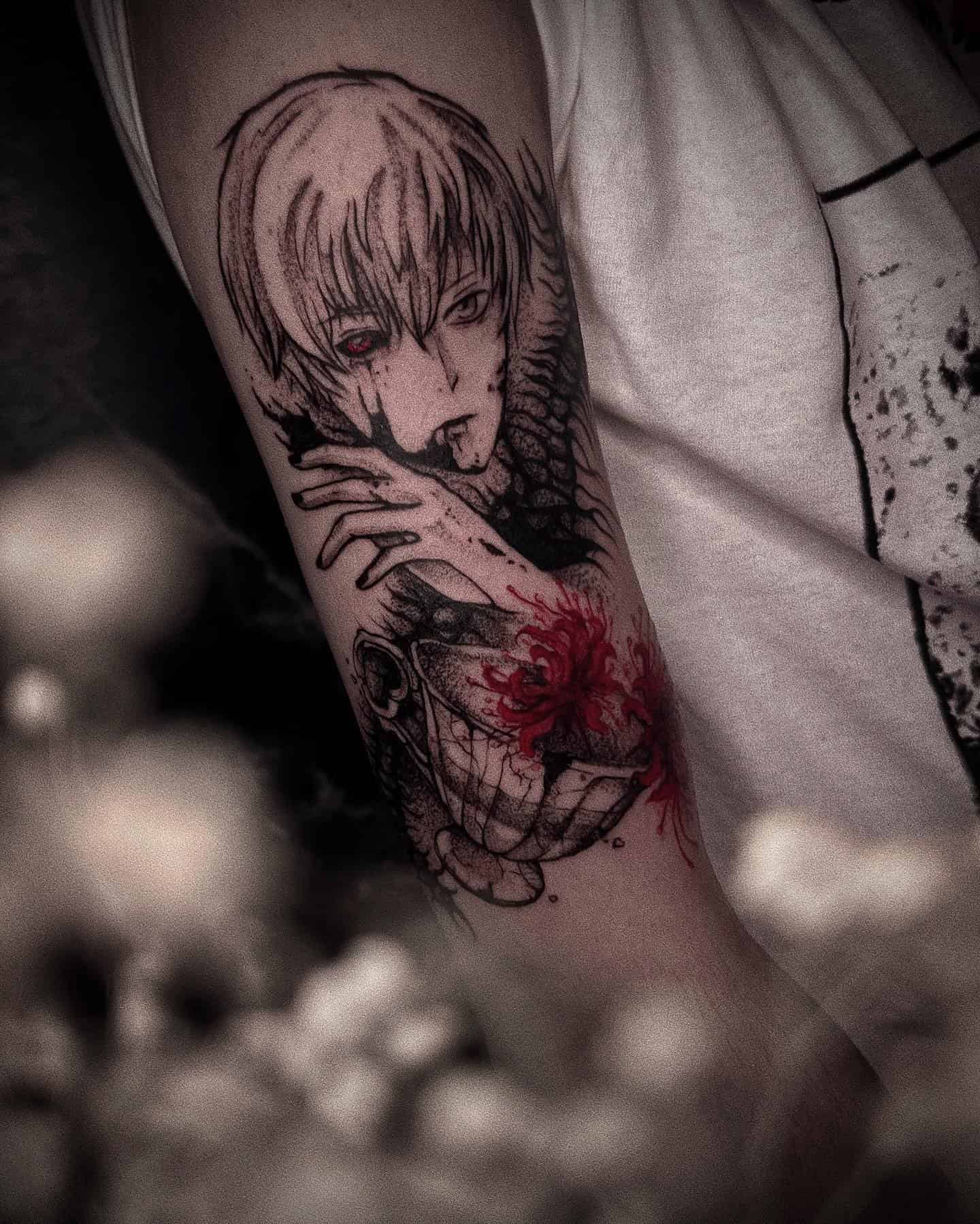 4] Haise Sasaki’s Tokyo Ghoul Ink for Men