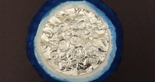 Foil Moon Craft