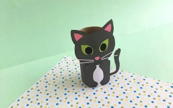 Toilet Paper Roll Cat Craft