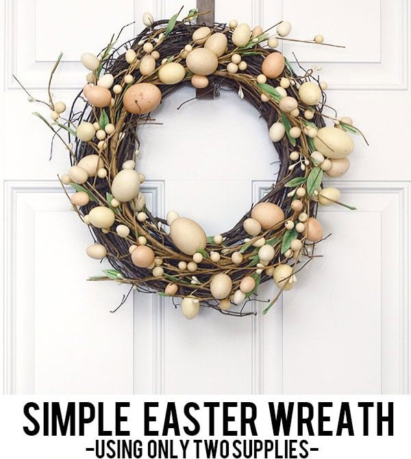 Simple Easter Wreath