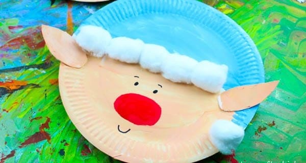 Paper Plate Elf