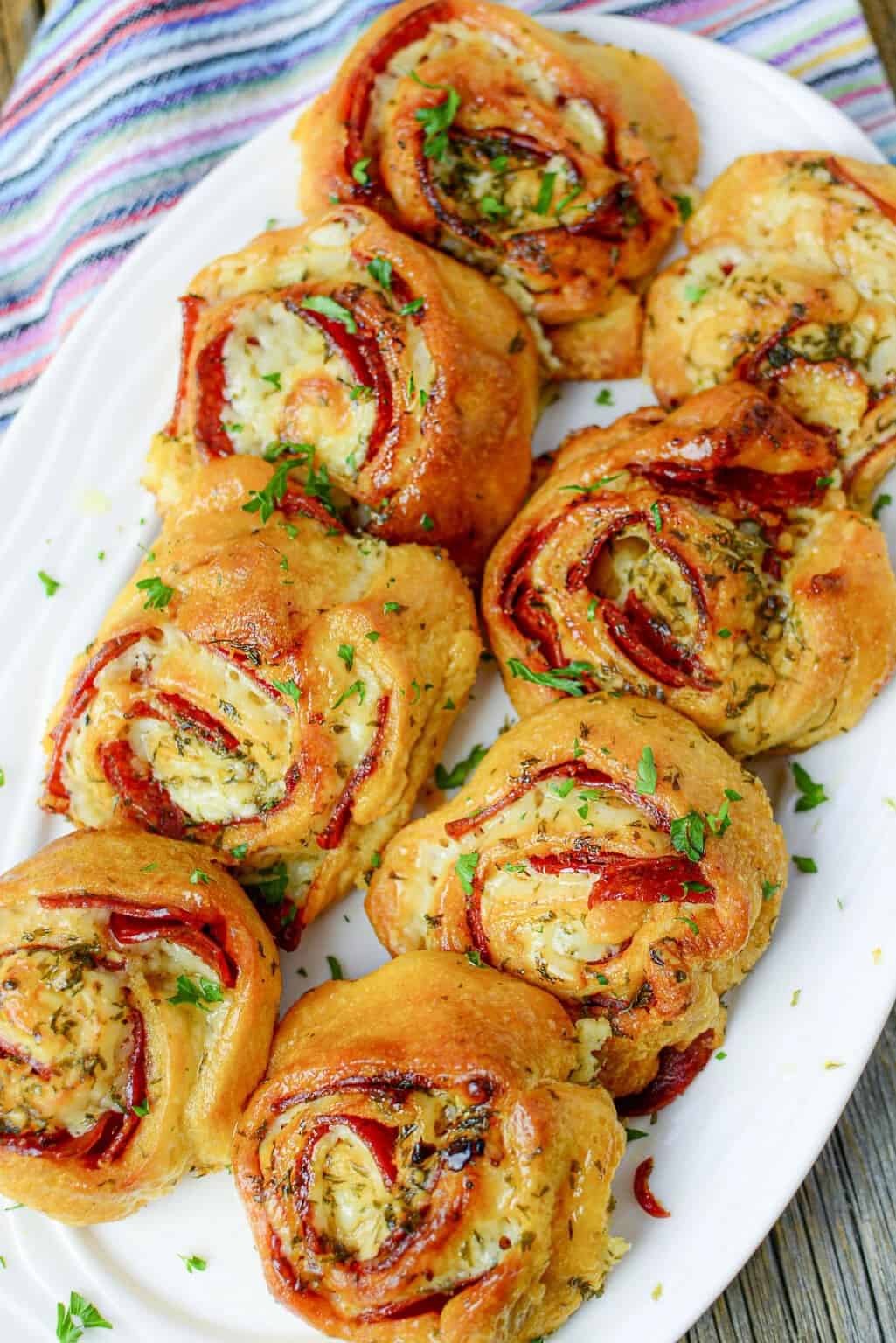 PIZZA PINWHEELS