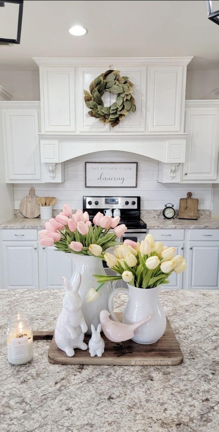 EASTER KITCHEN DECOR