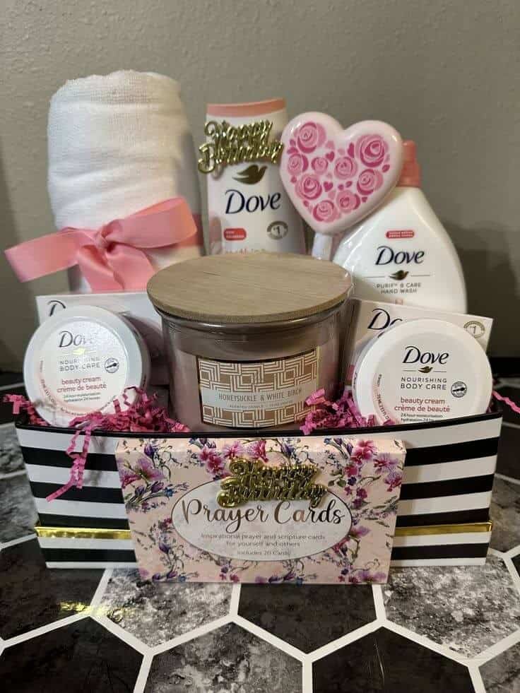 BODY CARE BASKET FOR HER