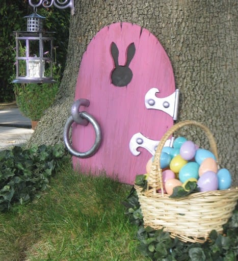 Create an Easter Bunny Tree Home