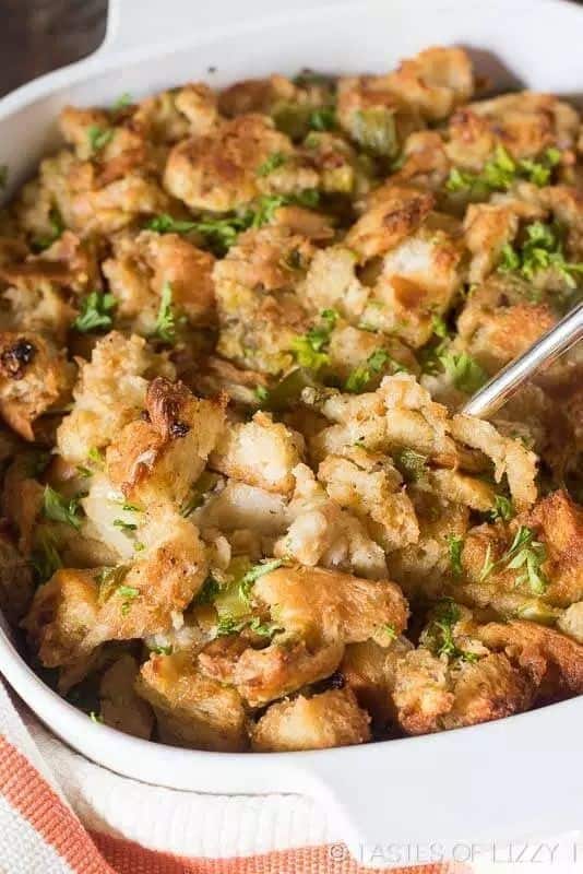 THANKSGIVING TURKEY STUFFING RECIPE