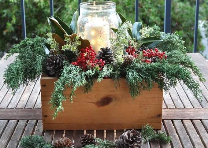 Evergreen Centerpiece