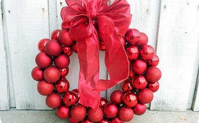 DIY Ornament Wreath