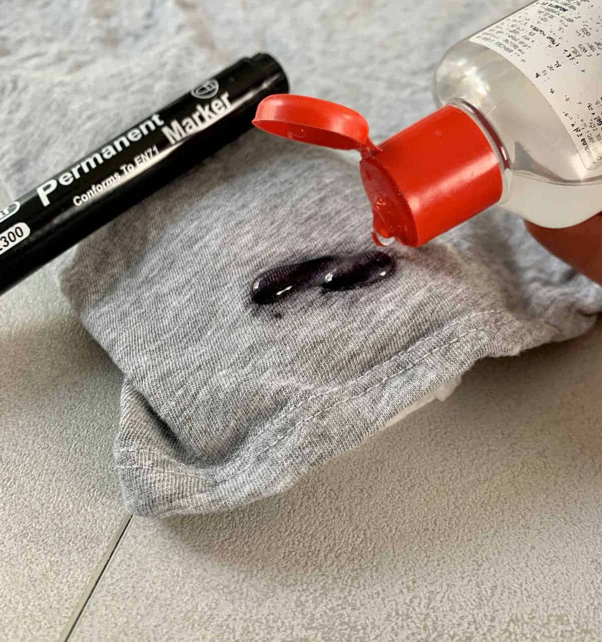 Permanent Marker Stain Removal