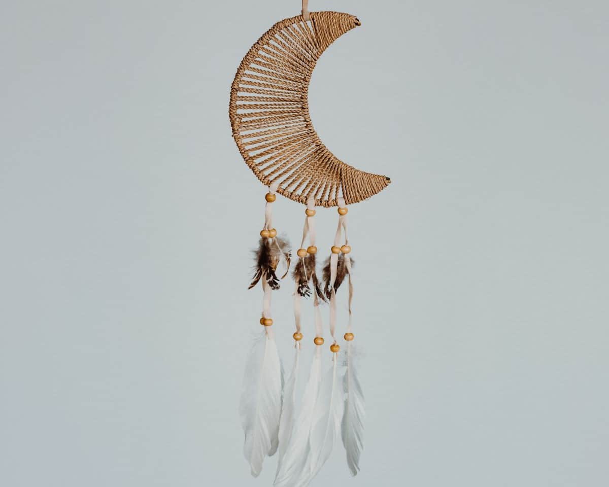 Crescent Moon Wall Hanging