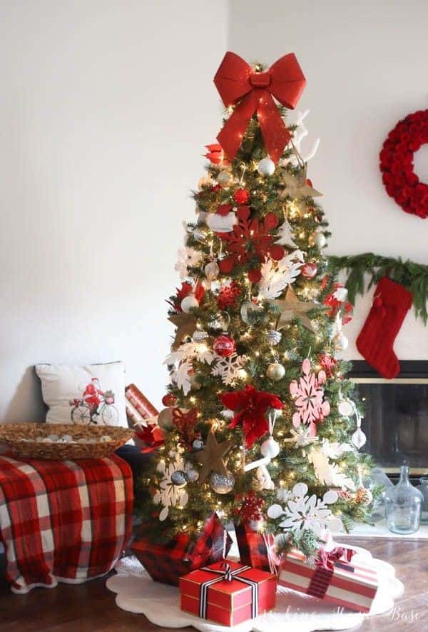 Christmas Tree With Bow