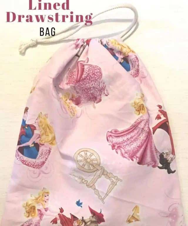 Lined Drawstring Bag